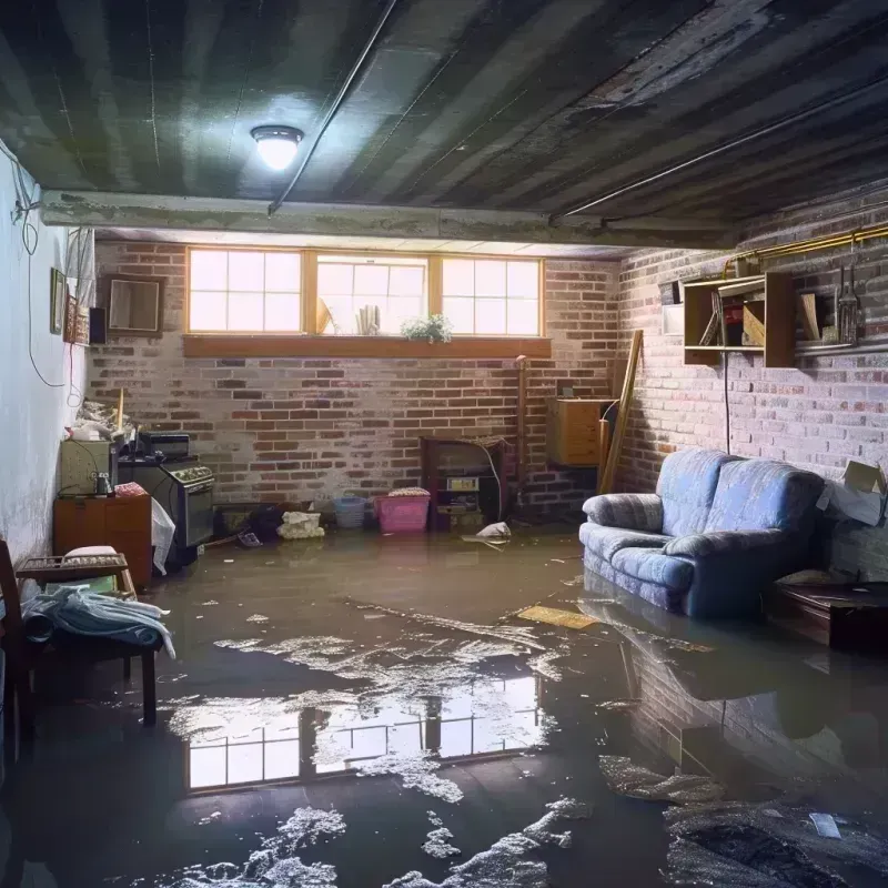 Flooded Basement Cleanup in Pamlico County, NC